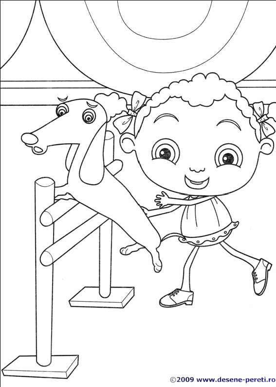 franny feet desene colorat